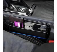 MEILIANQIPEI Stockage d'écart de Siège de Voiture pour Lynk & Co 01 2025 2024 2023 2022, Cuir Matière, Empêche la Chute D'objets pour Siège de Voiture, Noir