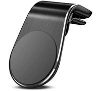 MEILIANQIPEI Support Téléphone Voiture Aimant pour Ford Puma 2025 2024, Fixation Smartphone Grille Aération Magnétique Stable Accessoire Mobile Noir