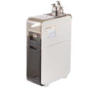 MEILISHAOMEI Armoire de salle de bain mince multifonctionnelle avec tiroirs et roues, armoire latérale autoportante en plastique, armoire de rangement pour papier toilette, ensemble d'organisateurs de