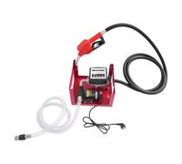 meiliwmlo Pompe de refoulement diesel automatique - Petite station-service - Avec débitmètre total - Tuyau et pistolet à huile - Pour voitures, tracteurs, camions, pelleteuses, etc. 230 V 200 W 50 l