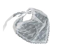 Meiliyizu Bandanas populaires en dentelle pour femmes et adolescentes, filles, protections solaires et vêtements de vacances, accessoire de photographie multifonctionnel, papillon, Taille unique