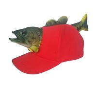 Meiliyizu Chapeau de poisson 3D - Chapeau de baseball fantaisie en forme d'animal 3D pour parents et enfants Thème créatif