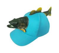 Meiliyizu Chapeau poisson 3D - Chapeau de baseball fantaisie animal pour parent enfant fête amusante