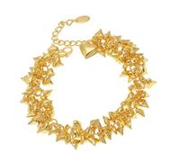 Meiliyizu Élégant pendentif en forme de cœur minimaliste en acier inoxydable bijoux pour meilleure amie femme Accessoires tendance et simples
