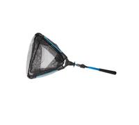 Meiliyizu Filet de pêche compact avec cadre en aluminium léger - Pochettes de rangement pour pêche triangulaire en eau douce et salée