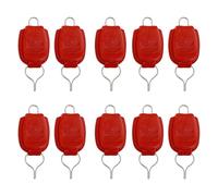 Meiliyizu Lot de 10 bouchons de ligne pour moulinets de pêche - Support de ligne de pêche - Boucles de maintien - Boucles durables