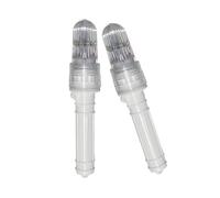 Meiliyizu Lot de 2 lampes de pêche LED pour bateau, signaux marins, lumière clignotante, filet de pêche, bouée d'avertissement