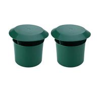 Meiliyizu Lot de 2 pièges à escargots réutilisables pour une installation simple Utilisation maison anti-limaces pour jardin