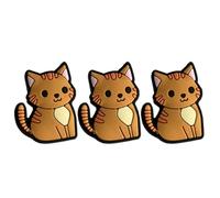 Meiliyizu Lot de 3 amortisseurs de vibrations pour raquette de tennis - Accessoires résistants aux chocs pour joueur - Amortisseurs de raquette de tennis