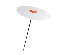 Meiliyizu Lot de 3 auvents de protection coupe-vent pour plantes - Hauteur réglable - Protection contre le soleil et la pluie - Imperméable