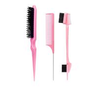 Meiliyizu Lot de 3 peignes à cheveux double face