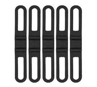 Meiliyizu Lot de 5 bandes élastiques en silicone pour guidon de vélo - Utilisation facile