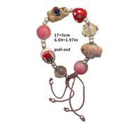 Meiliyizu Lovely Bear Designs Chaîne en alliage robuste Bijoux tendance pour les étudiants et les adolescents portant une breloque animale