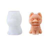 Meiliyizu Moule en silicone en forme de chien, moule artisanal, moulé, silicone, chien, au-delà de la beauté
