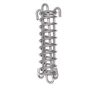 Meiliyizu Ressort amortisseur de chocs pour laisse de chien, ressort d'absorption des chocs pour l'entraînement, pare-soleil en acier robuste, corde de serrage fixe, taille M