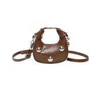 Meiliyizu Sac à bandoulière en cuir synthétique pour femme, petit sac à main, shopping, rencontres, rétro, messagers tendance pour femme quotidienne, bandoulière simple en cuir PU, petit sac à main