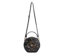 Meiliyizu Sac à bandoulière tendance pour femme, sac à main rétro, sac punk, messagers, bandoulière élégante pour le quotidien, bandoulière en cuir synthétique pour femme, horloge steampunk