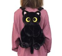 Meiliyizu Sac à dos en peluche chat 3D - Doux et confortable pour enfants et filles - Cadeau pour usage quotidien - Sac à bandoulière
