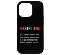 Meilleur Ami Mot Definiton Meilleur Ami pour Toujours BFF Coque pour iPhone 13 Pro