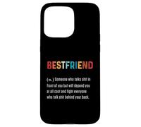 Meilleur Ami Mot Definiton Meilleur Ami pour Toujours BFF Coque pour iPhone 15 Pro Max