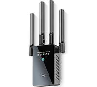 Meilleur amplificateur de signal WiFi 2026, extension Internet 6 fois plus rapide, amplificateur WiFi pour la maison, longue portée jusqu'à 15,588 pieds carrés, répéteur WiFi avec port Ethernet