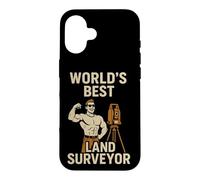 Meilleur arpenteur-géomètre au Monde Coque pour iPhone 16