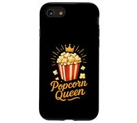 Meilleur Art du Pop-Corn pour Femmes Filles Film Nourriture Amateurs de Pop-Corn T Coque pour iPhone SE (2020) / 7/8