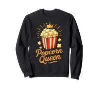 Meilleur Art du Pop-Corn pour Femmes Filles Film Nourriture Amateurs de Pop-Corn T Sweatshirt