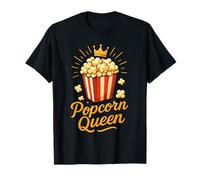 Meilleur Art du Pop-Corn pour Femmes Filles Film Nourriture Amateurs de Pop-Corn T T-Shirt