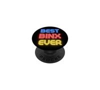 Meilleur Binx de Tous Les Temps - Nom drôle de Binx PopSockets PopGrip Adhésif