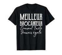 Meilleur Brocanteur Papy Humour Chineur Drole Foire Blague T-Shirt