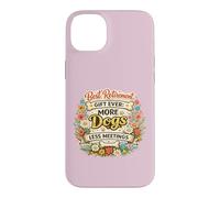 Meilleur Cadeau de départ à la Retraite, Toujours Plus de Chiens, Moins de réunions, propriétaire de Chien Coque pour iPhone 14 Plus