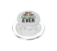 Meilleur Chasseur de Sanglier de Tous Les Temps : Chasse au Cochon Sauvage PopSockets PopGrip pour MagSafe