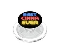 Meilleur Cinna de Tous Les Temps - Nom drôle de Cinna Cinna PopSockets PopGrip pour MagSafe