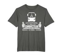 Meilleur Conducteur de Bus du monde Chauffeur Cadeau Autobus T-Shirt