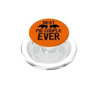 Meilleur Couple de cochons de Chasse au Sanglier jamais PopSockets PopGrip pour MagSafe