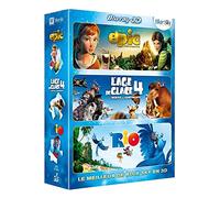 Meilleur de la 3D Blue Sky – Coffret Blu-ray 3D (Epic, L'Âge de Glace 4, Rio)