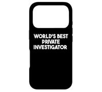 Meilleur détective privé au Monde Coque pour iPhone 17 Pro