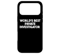 Meilleur détective privé au Monde Coque pour iPhone 17 Pro Max