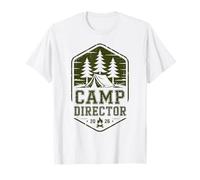 Meilleur Directeur de Camp Camping Staff Squad Host Counselor Gear T-Shirt