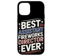 Meilleur Directeur de Feux d'artifice Assistant du 4 Juillet Coque pour iPhone 12/12 Pro