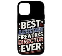 Meilleur Directeur de Feux d'artifice Assistant du 4 Juillet Coque pour iPhone 12/12 Pro