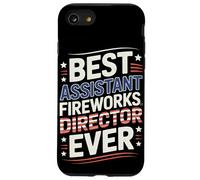 Meilleur Directeur de Feux d'artifice Assistant du 4 Juillet Coque pour iPhone SE (2020) / 7/8
