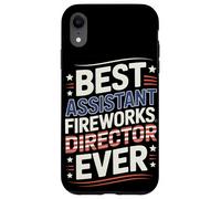 Meilleur Directeur de Feux d'artifice Assistant du 4 Juillet Coque pour iPhone XR