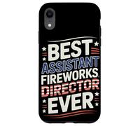 Meilleur Directeur de Feux d'artifice Assistant du 4 Juillet Coque pour iPhone XR