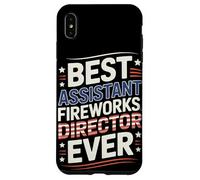 Meilleur Directeur de Feux d'artifice Assistant du 4 Juillet Coque pour iPhone XS Max