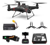 Meilleur drone de pêche avec libération d'appât 3 kg de charge utile, drone Triblade FPV 33 minutes Retour automatique Drones étanches avec caméra pour adultes 4K