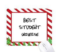 meilleur élève univers étudiant cite tapis de souris canne de noël du tapis.