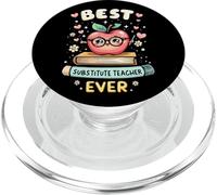 Meilleur enseignant remplaçant de tous les temps PopSockets PopGrip pour MagSafe