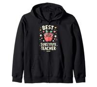 Meilleur enseignant remplaçant de tous les temps Sweat à Capuche